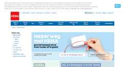 Desktop Screenshot of lekkerweg.hema.be